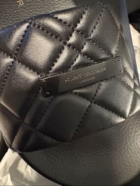 Kurt Geiger White Box with Black Logo